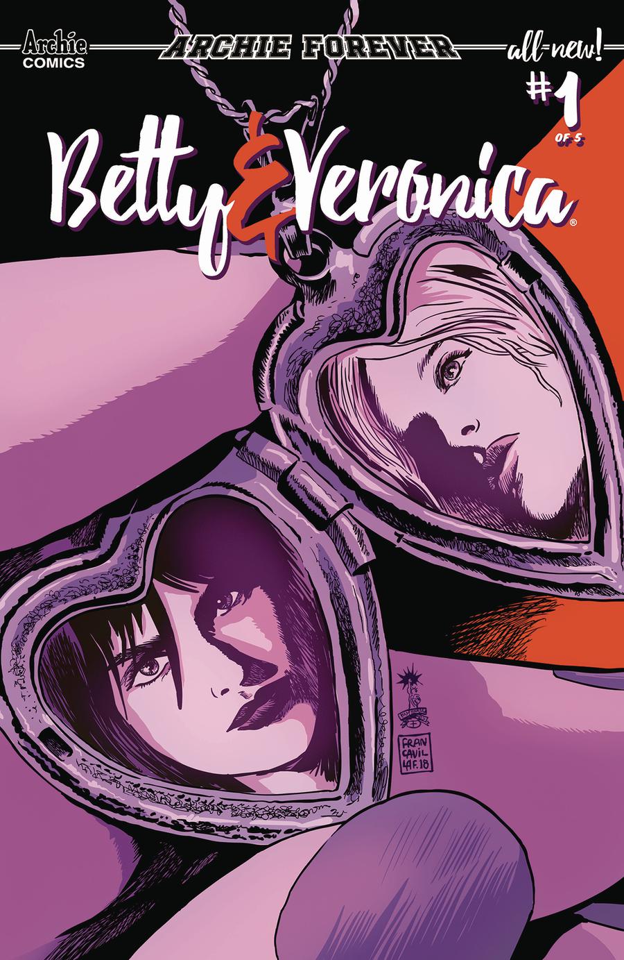 Betty & Veronica Vol 3 #1 Cover C Variant Francesco Francavilla Cover