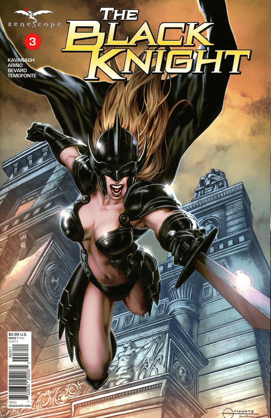 Grimm Fairy Tales Presents Black Knight #3 Cover A Geebo Vigonte