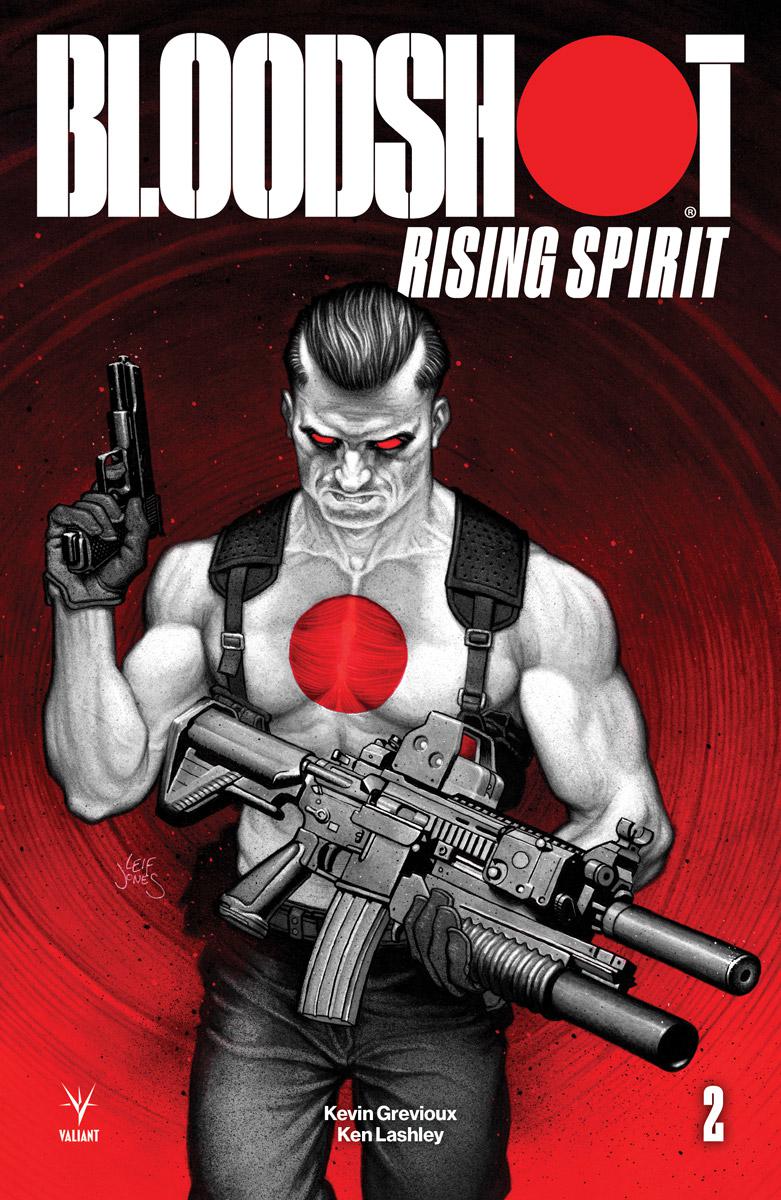 Bloodshot Rising Spirit #2 Cover B Variant Leif Jones Cover