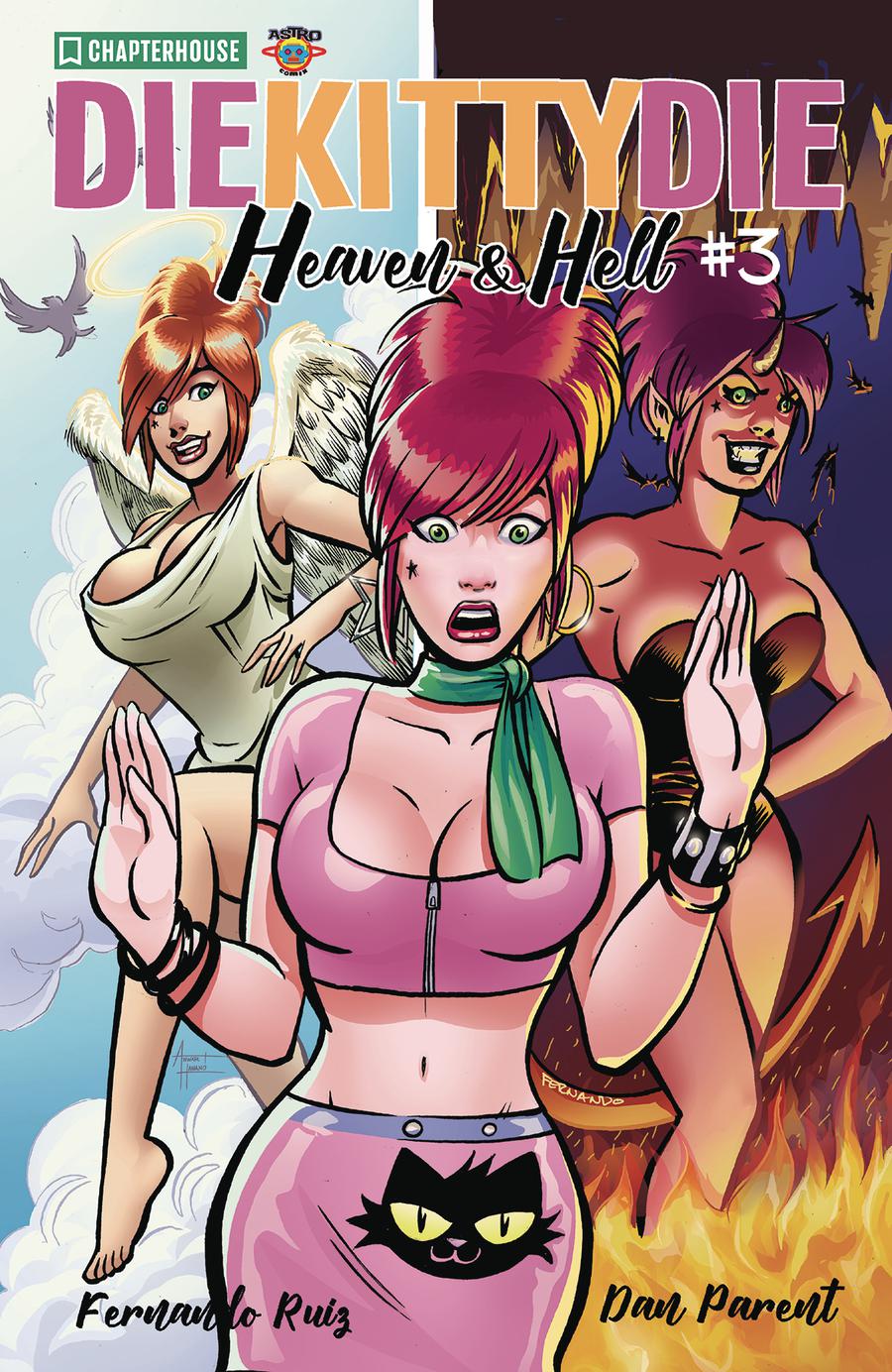 Die Kitty Die Heaven And Hell #3 Cover A Regular Fernando Ruiz Cover