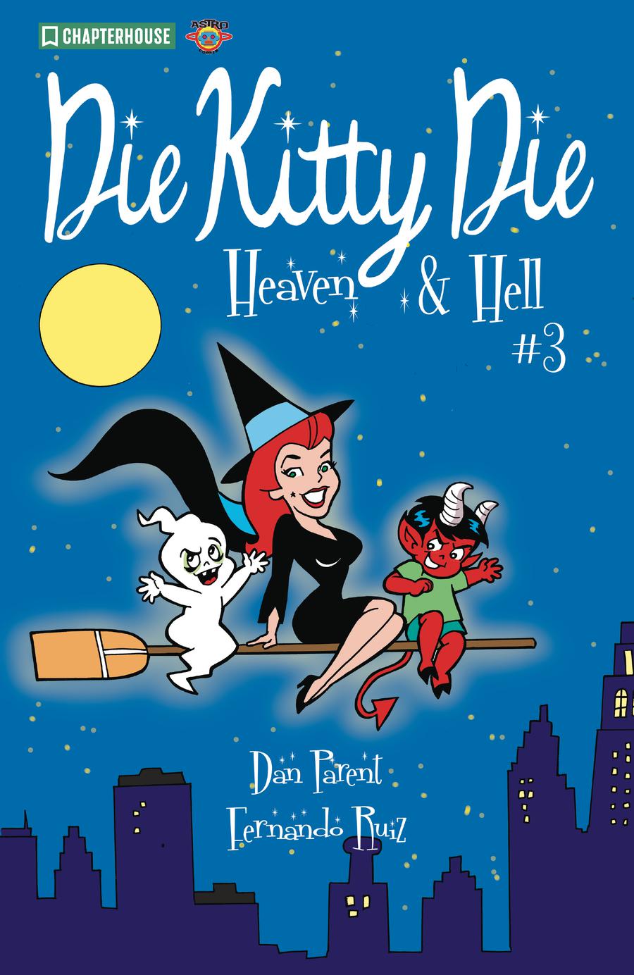 Die Kitty Die Heaven And Hell #3 Cover B Variant Dan Parent Cover