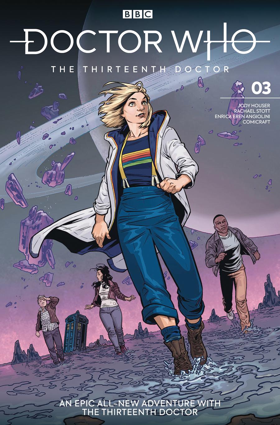 Doctor Who 13th Doctor #3 Cover A Regular Rebekah Isaacs Cover