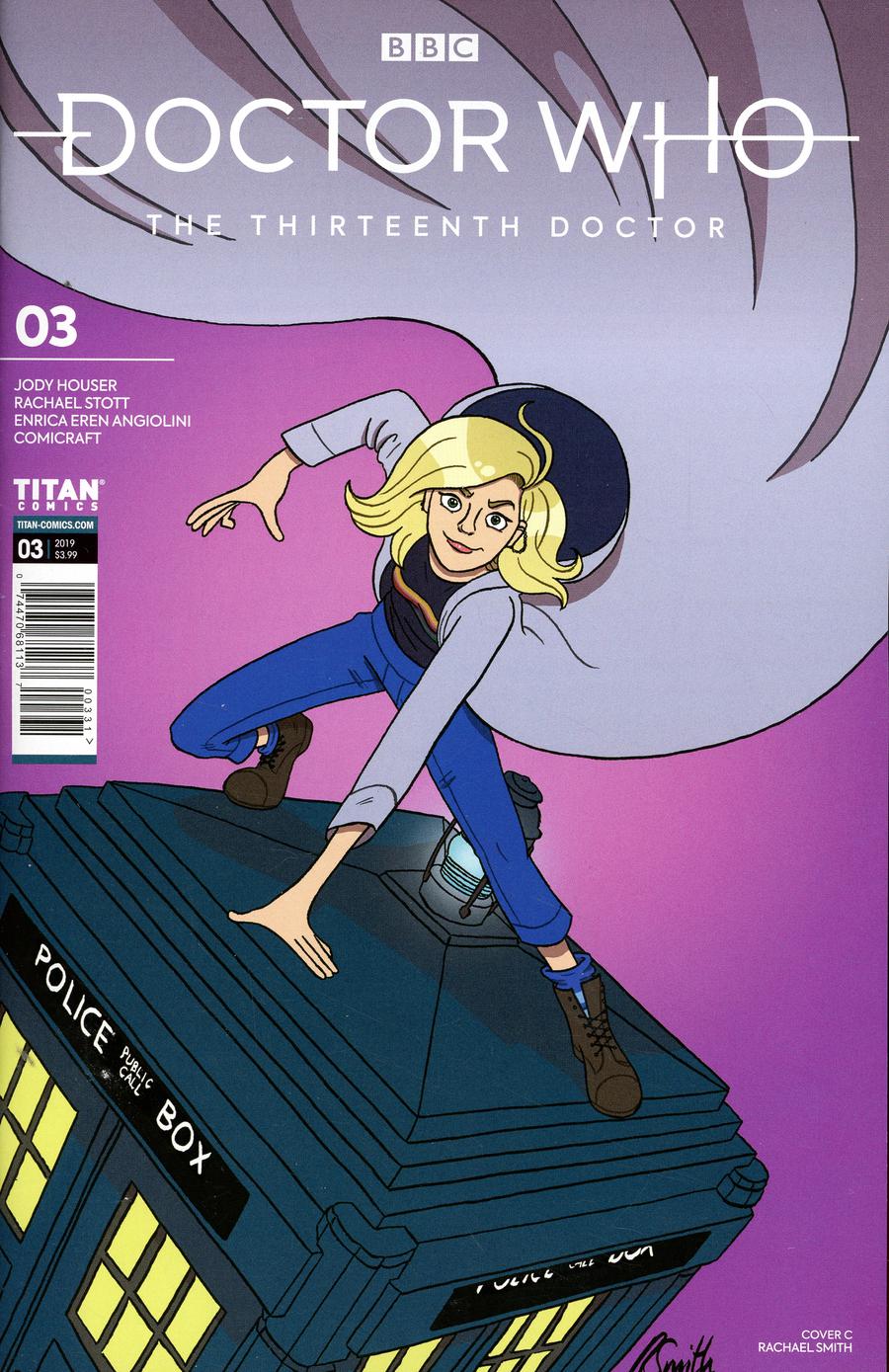 Doctor Who 13th Doctor #3 Cover C Variant Rachael Stott Cover