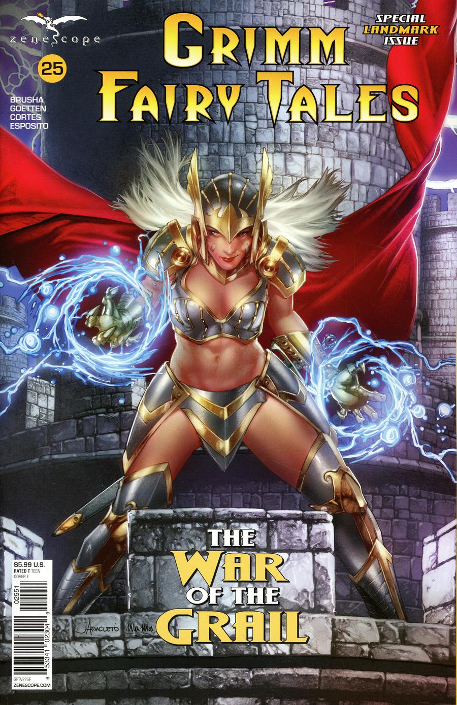 Grimm Fairy Tales Vol 2 #25 Cover E Jay Anacleto