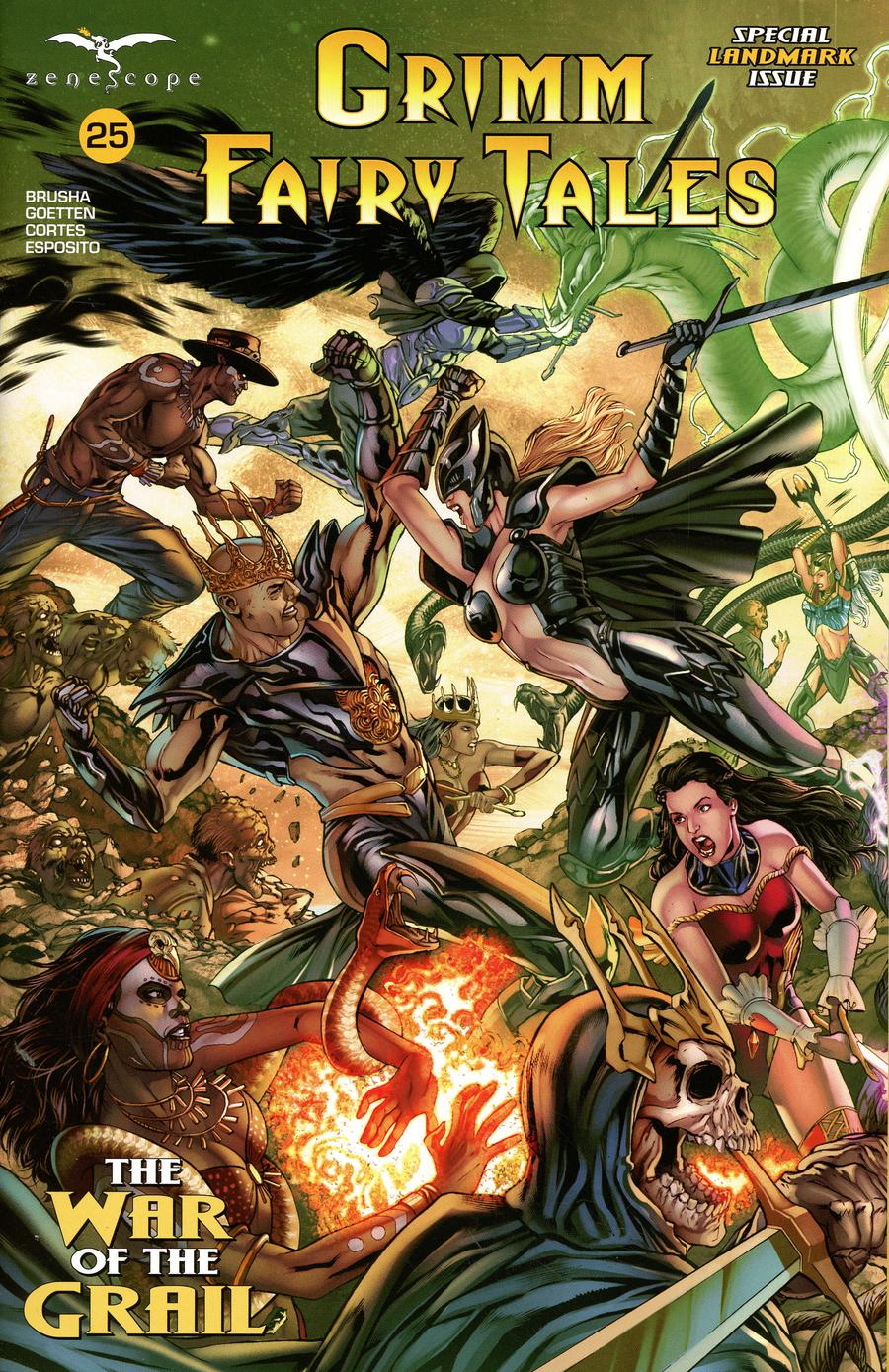 Grimm Fairy Tales Vol 2 #25 Cover F Igor Vitorino Connecting (1 Of 2)