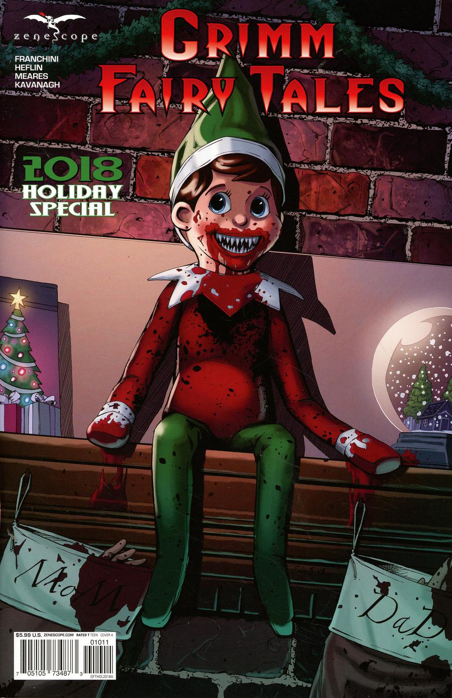 Grimm Fairy Tales 2018 Holiday Special Cover A Eric J