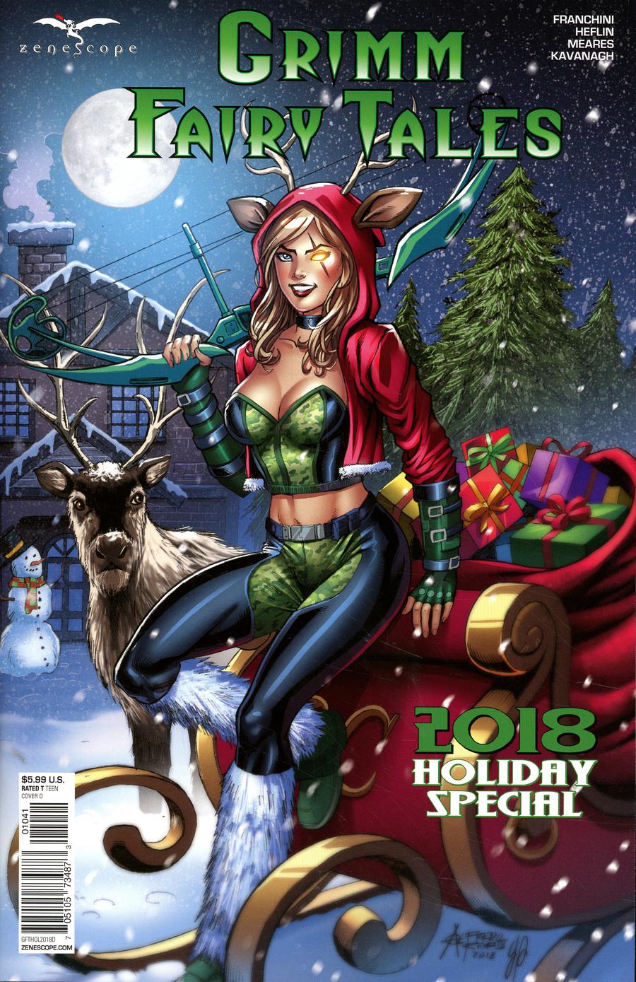 Grimm Fairy Tales 2018 Holiday Special Cover D Alfredo Reyes