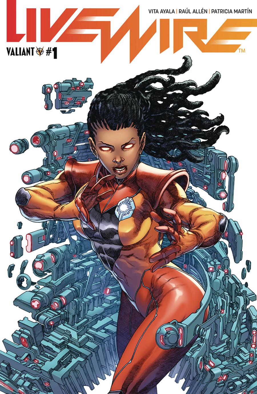 Livewire #1 Cover B Variant Harvey Tolibao Cover