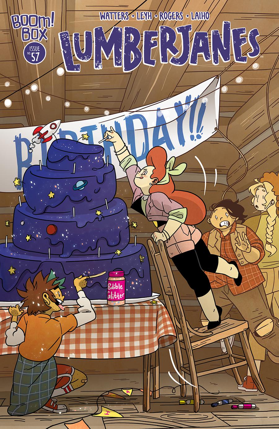 Lumberjanes #57 Cover A Regular Kat Leyh Cover