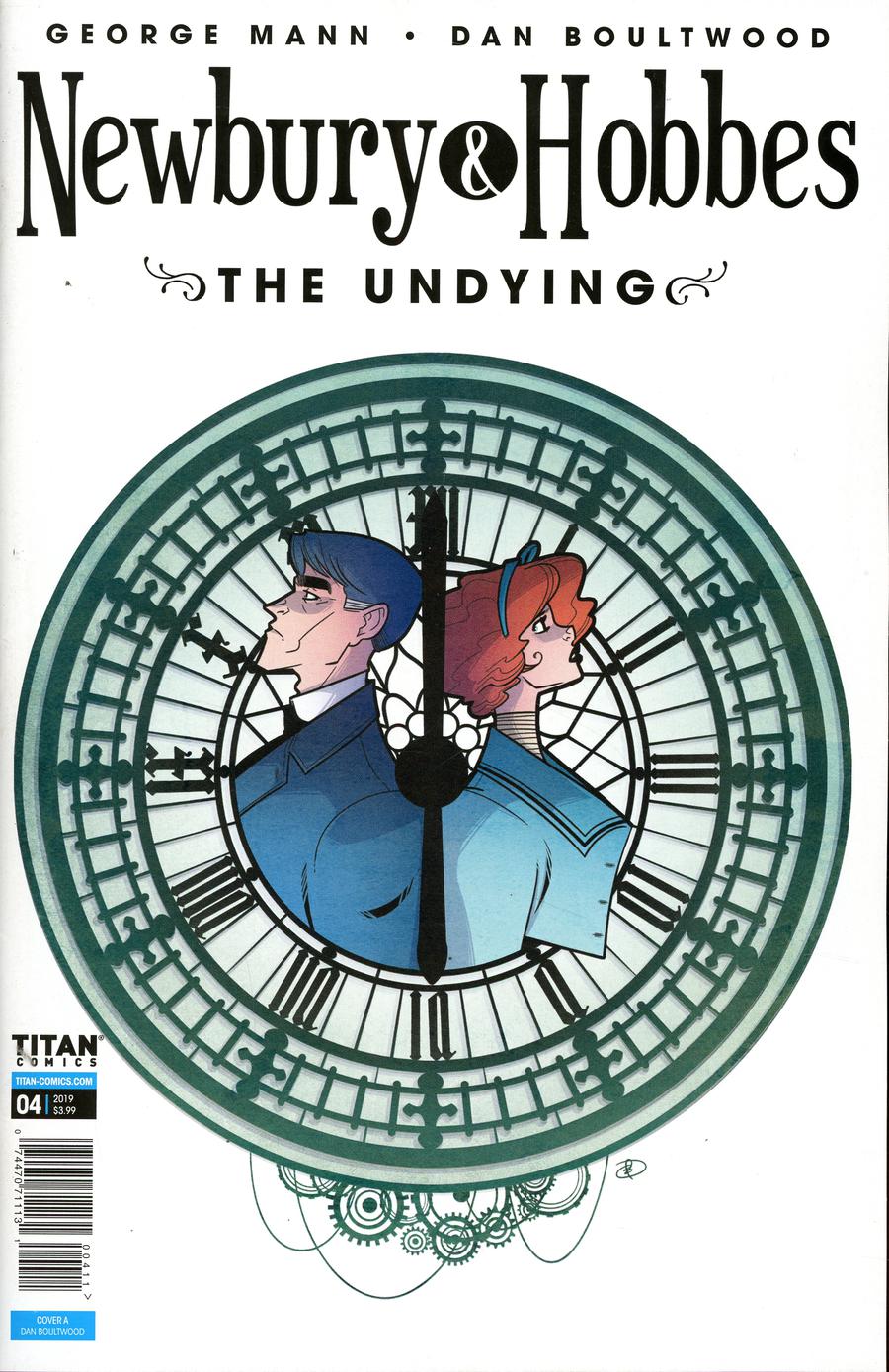 Newbury & Hobbes The Undying #4 Cover A Regular Dan Boultwood Cover