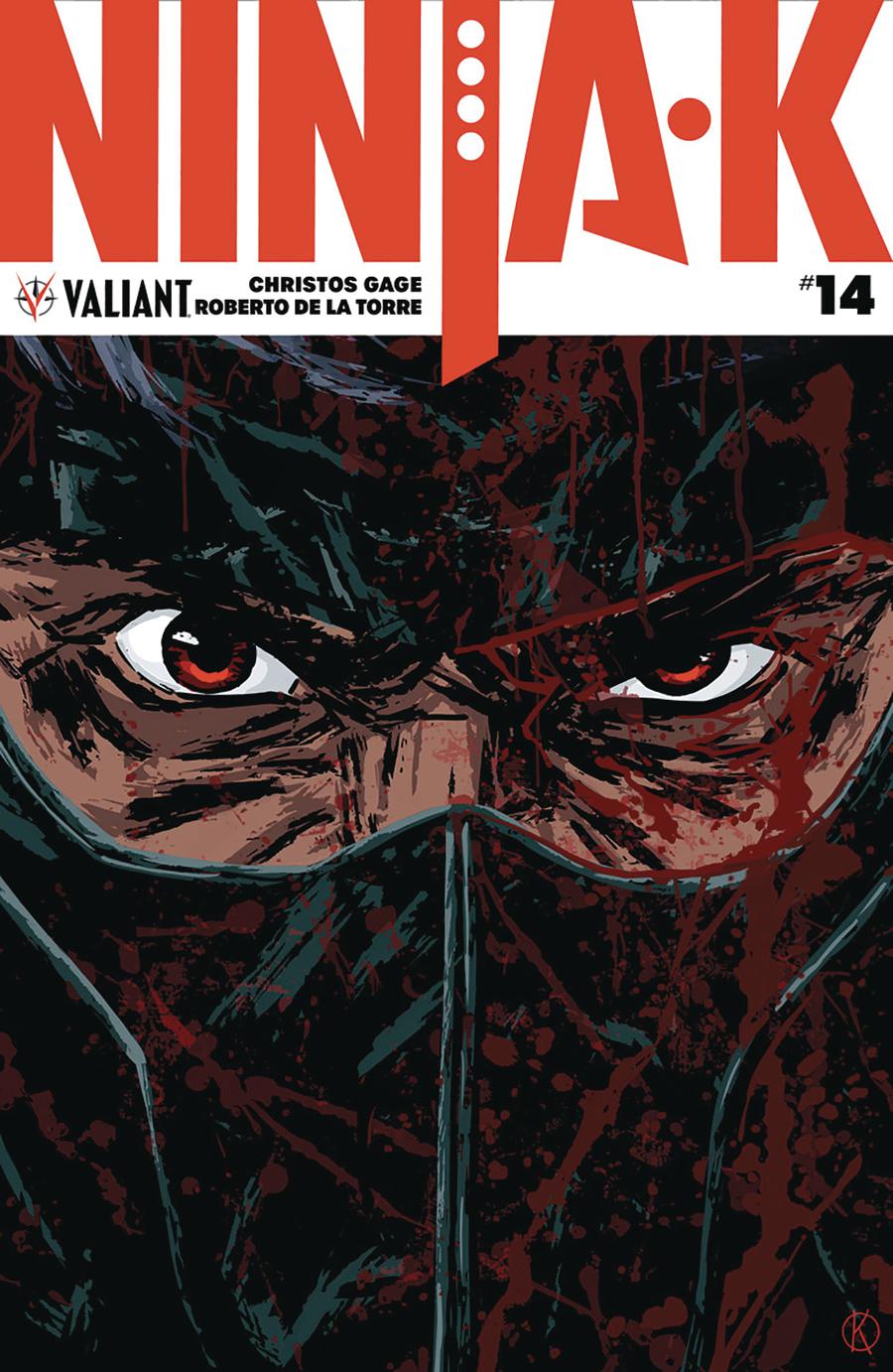 Ninja-K #14 Cover A Regular Kano Cover