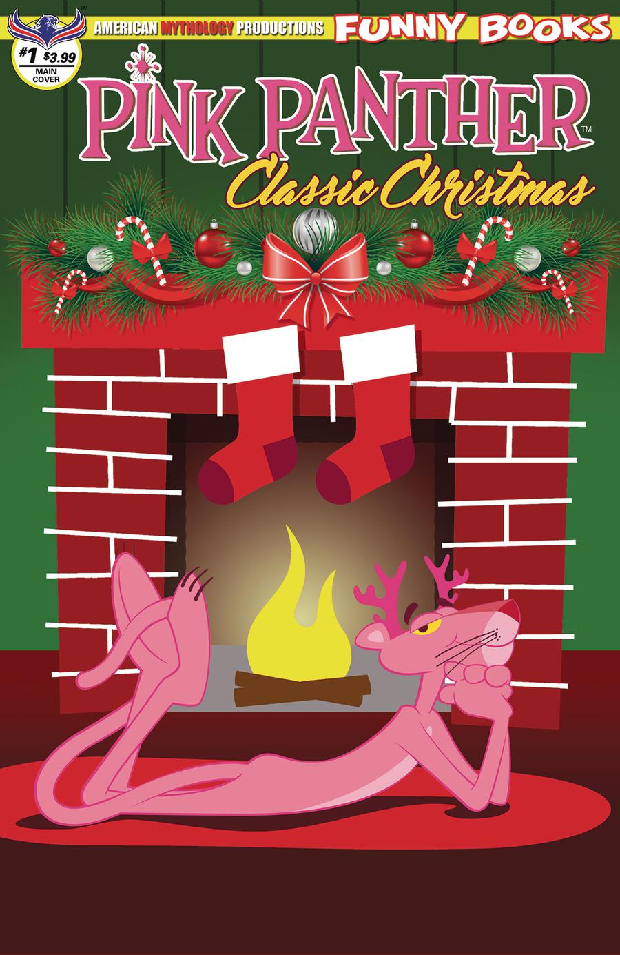 Pink Panther Classic Christmas #1 Cover A Regular Jorge Pacheco Cover