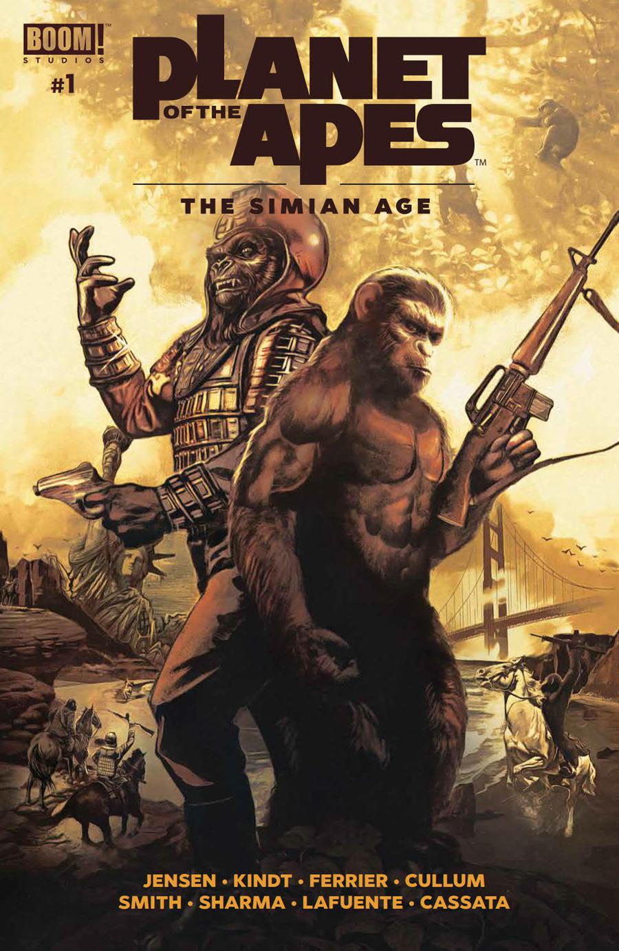 Planet Of The Apes Simian Age #1 Cover A Regular Fay Dalton & John Keaveney Cover