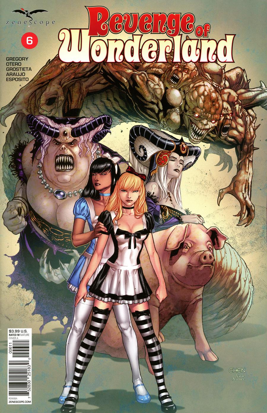Grimm Fairy Tales Presents Revenge Of Wonderland #6 Cover A Sean Chen