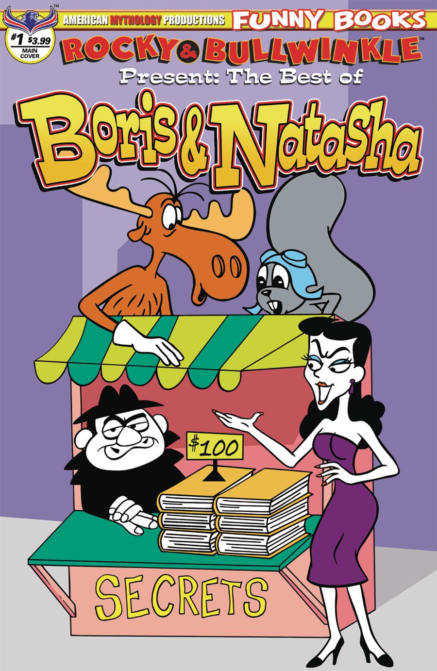 Rocky & Bullwinkle Present Best Of Boris & Natasha #1 Cover A Regular Cover