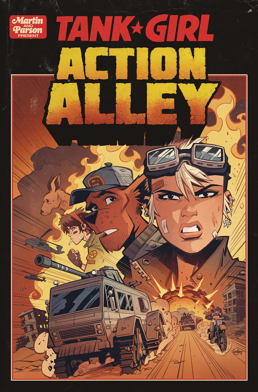 Tank Girl Vol 3 #1 Action Alley Cover A Regular Brett Parson Cover