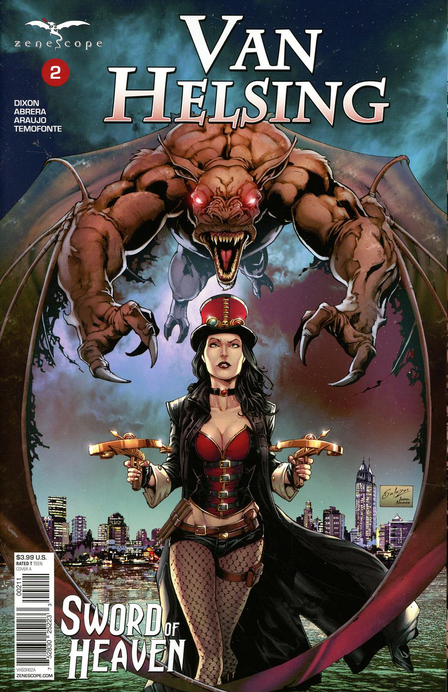 Grimm Fairy Tales Presents Van Helsing Sword Of Heaven #2 Cover A Edgar Salazar