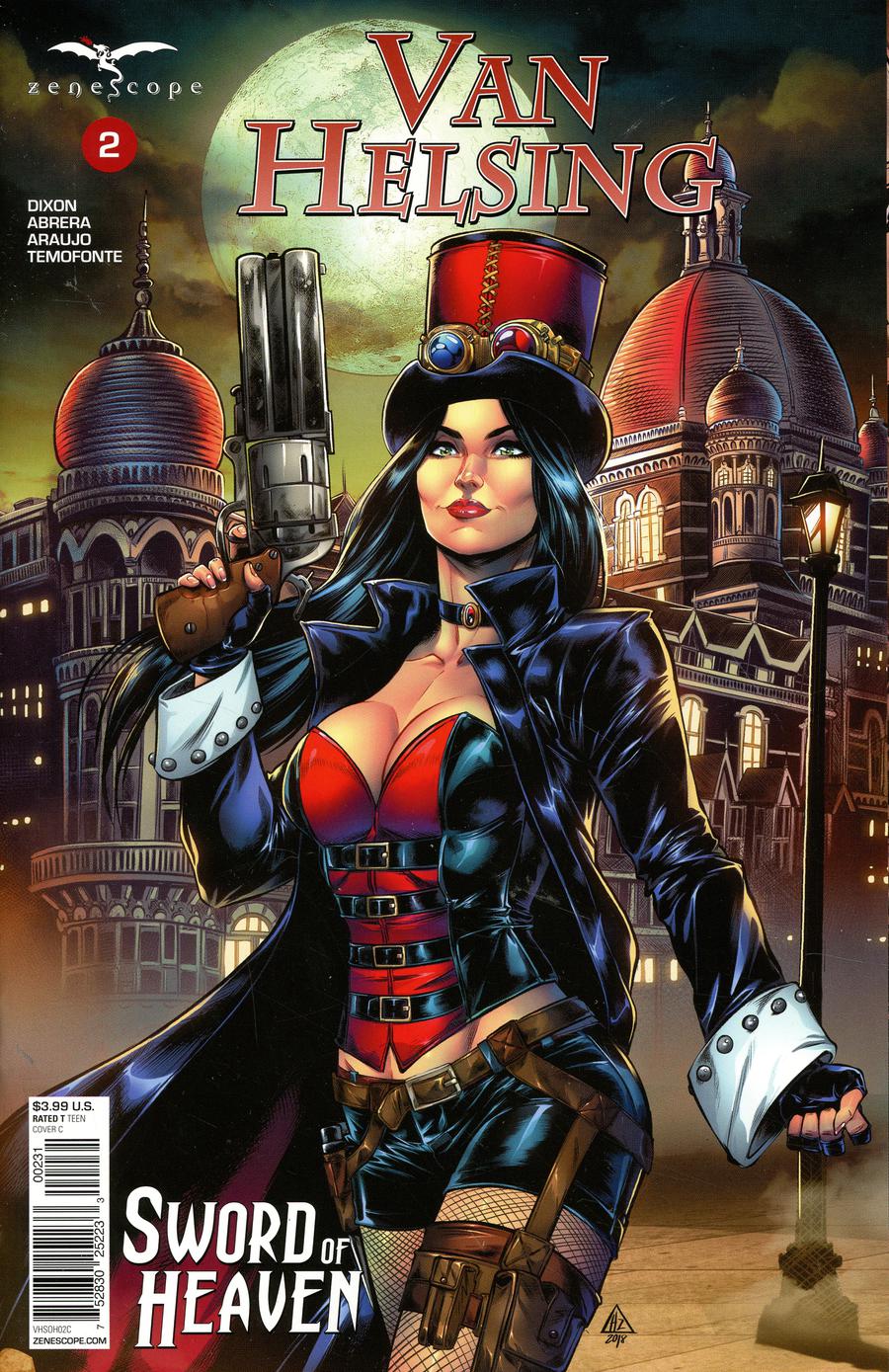 Grimm Fairy Tales Presents Van Helsing Sword Of Heaven #2 Cover C Hedwin Zaldivar