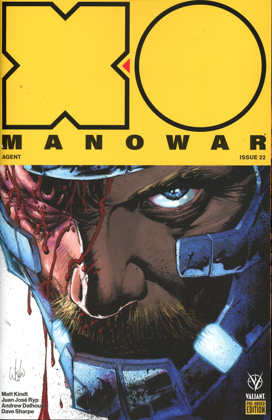 X-O Manowar Vol 4 #22 Cover D Variant Whilce Portacio Cover