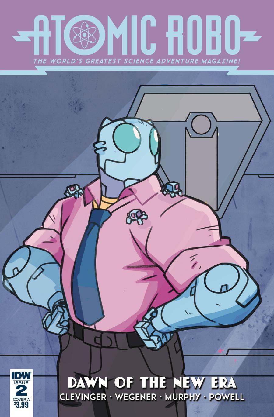 Atomic Robo And The Dawn Of A New Era #2 Cover A Regular Scott Wegener Cover