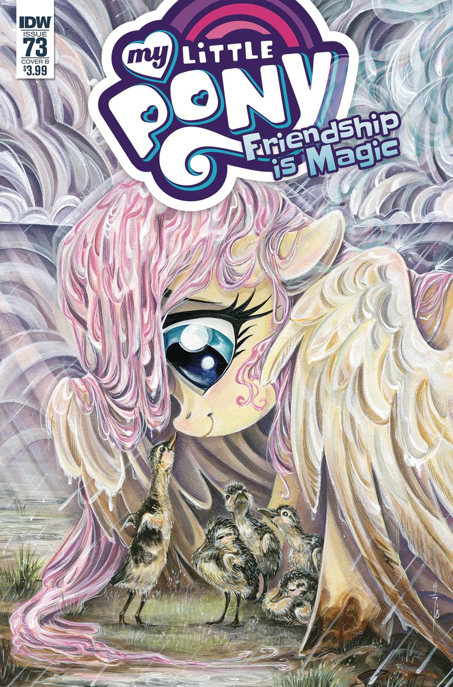 My Little Pony Friendship Is Magic #73 Cover B Variant Sara Richard Cover