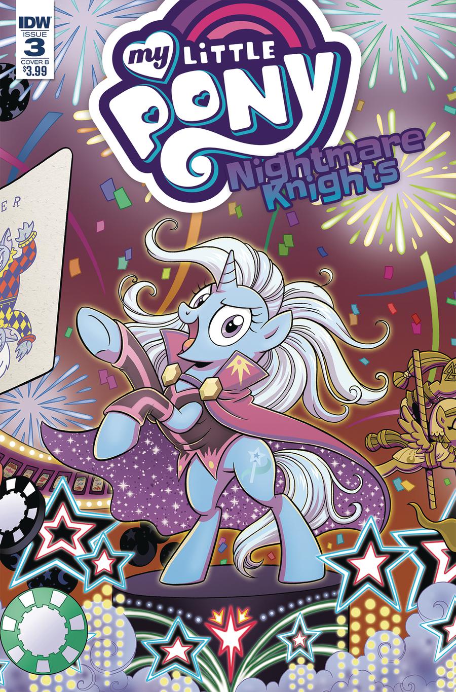 My Little Pony Nightmare Knights #3 Cover B Variant Brenda Hickey Cover