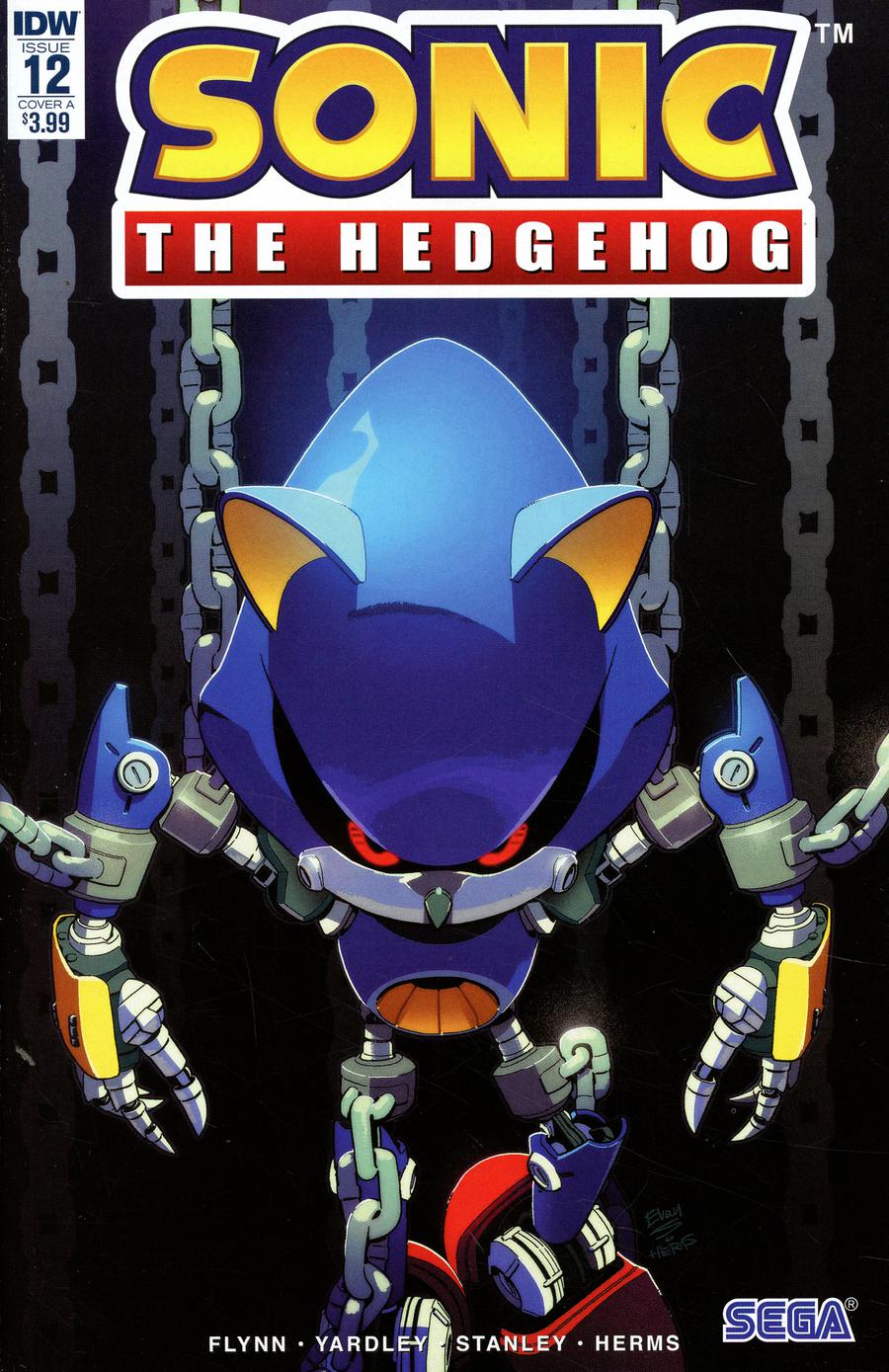 Sonic The Hedgehog Vol 3 #12 Cover A Regular Evan Stanley Cover