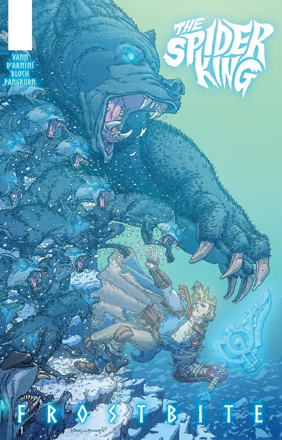 Spider King Frostbite One-Shot Cover B Variant Xurxo G Penalta Cover