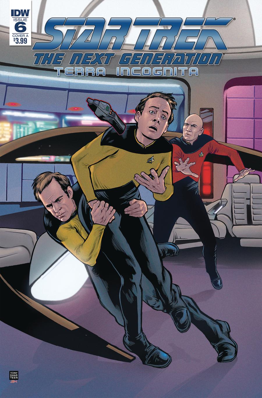 Star Trek The Next Generation Terra Incognita #6 Cover A Regular Tony Shasteen Cover