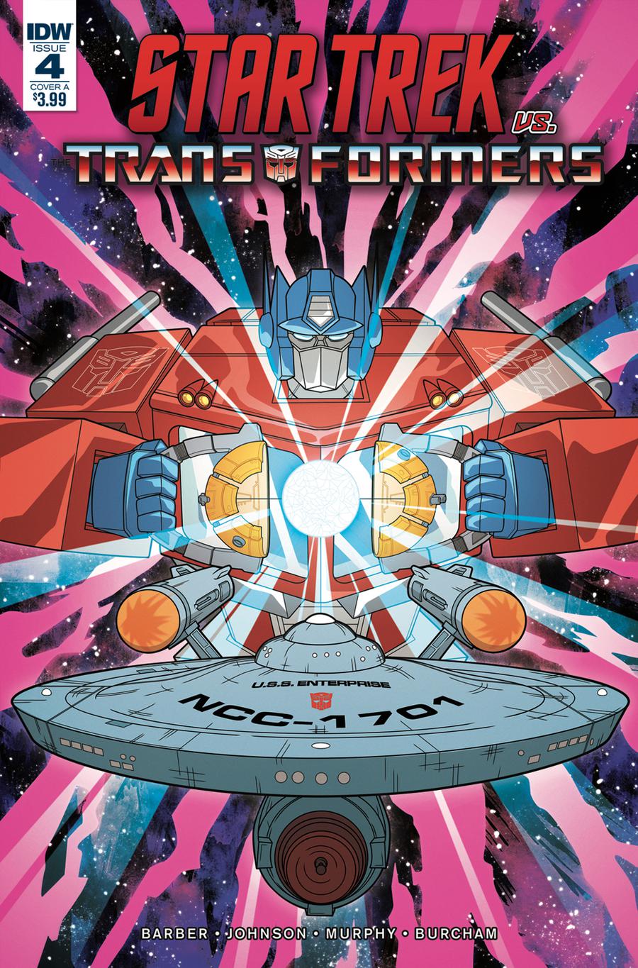 Star Trek vs Transformers #4 Cover A Regular Philip Murphy Cover