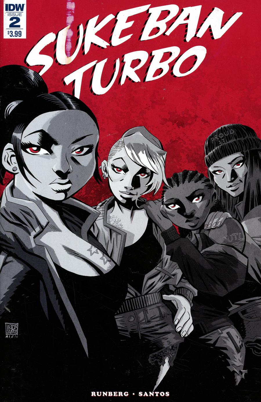 Sukeban Turbo #2 Cover A Regular Victor Santos Cover