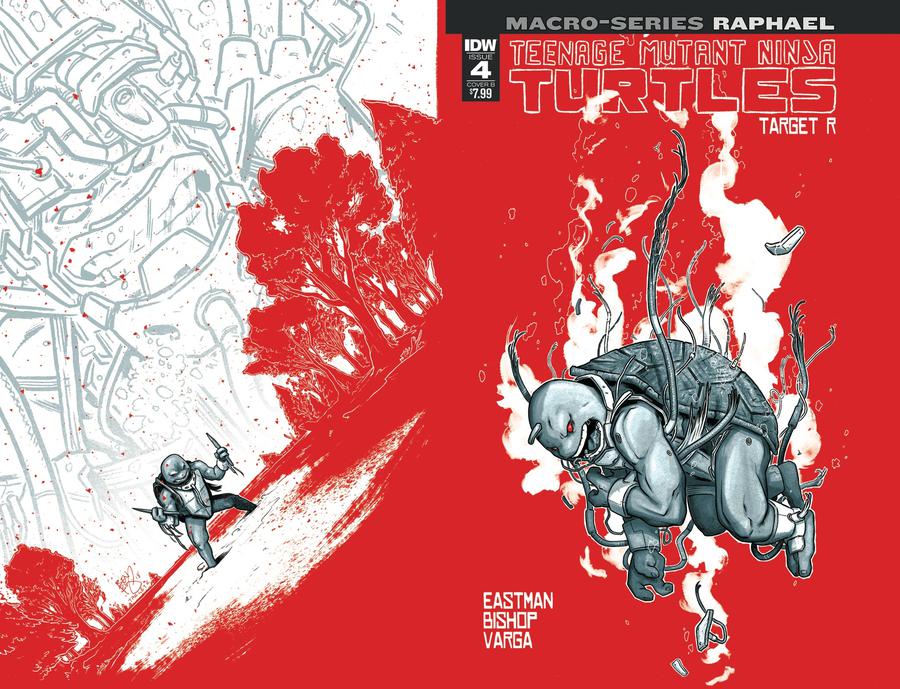 Teenage Mutant Ninja Turtles Macro-Series Raphael Cover B Variant Ben Bishop Cover
