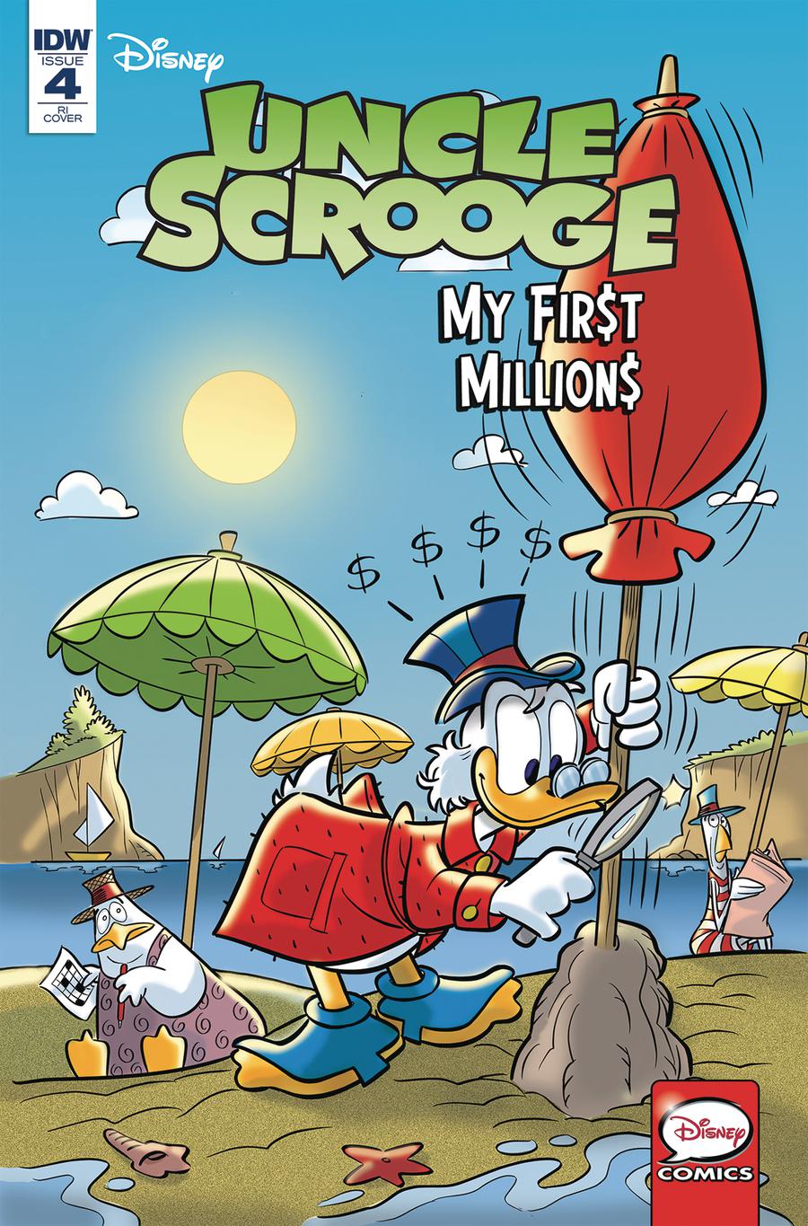 Uncle Scrooge My First Millions #4 Cover A Regular Marco Mazzarello Cover