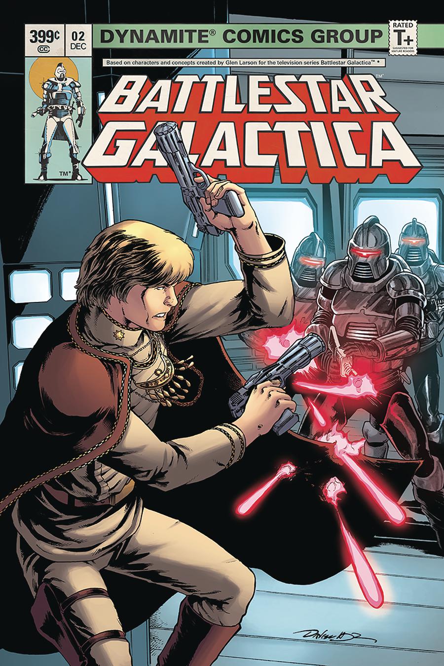 Battlestar Galactica Classic #2 Cover B Variant Daniel HDR Cover
