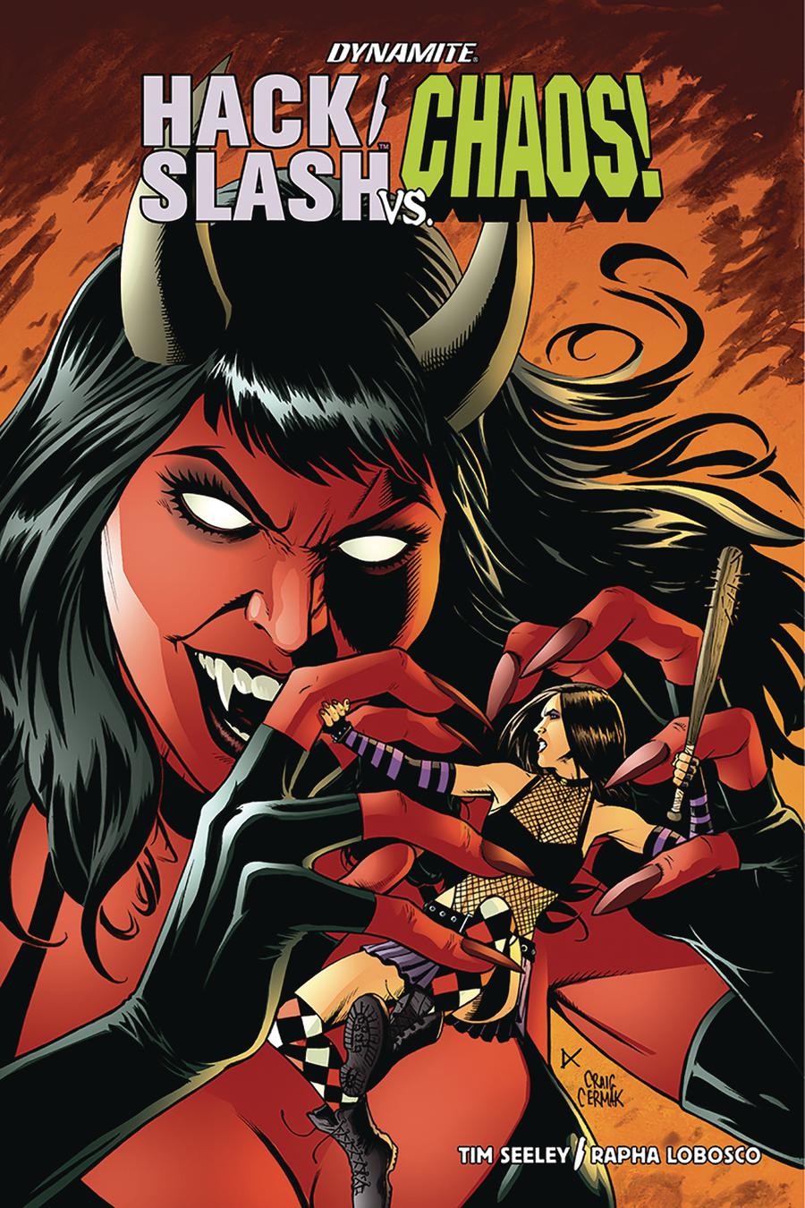 Hack Slash vs Chaos #1 Cover B Variant Craig Cermak Cover