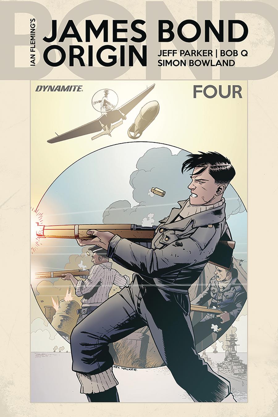 James Bond Origin #4 Cover B Variant Kev Walker Cover