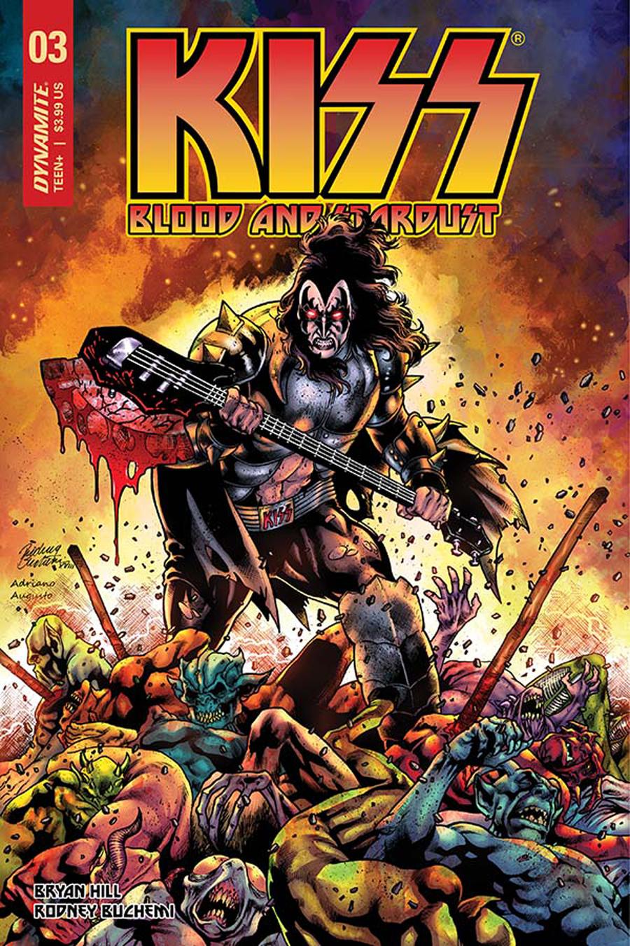 KISS Blood And Stardust #3 Cover B Variant Rodney Buchemi Cover