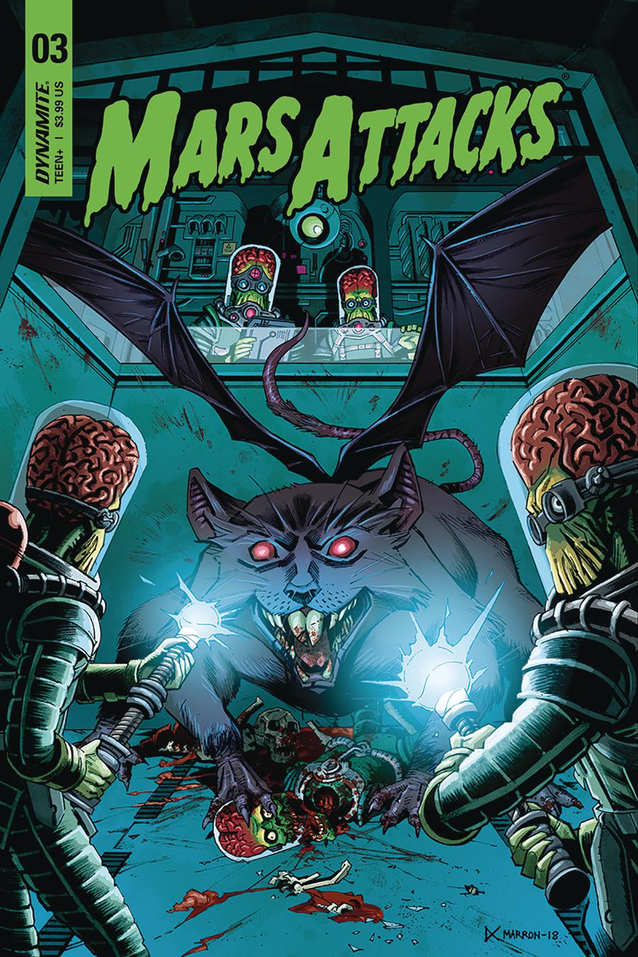 Mars Attacks Vol 4 #3 Cover C Variant Eoin Marron Cover