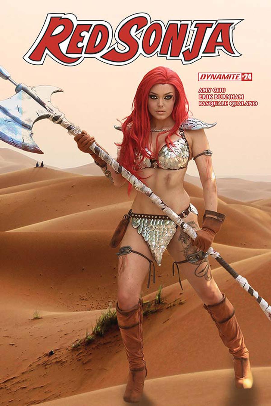 Red Sonja Vol 7 #24 Cover E Variant Cosplay Photo Subscription Cover