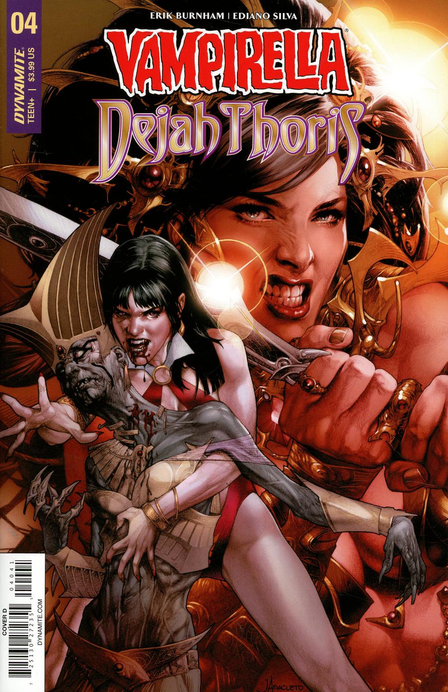Vampirella Dejah Thoris #4 Cover D Variant Jay Anacleto Cover