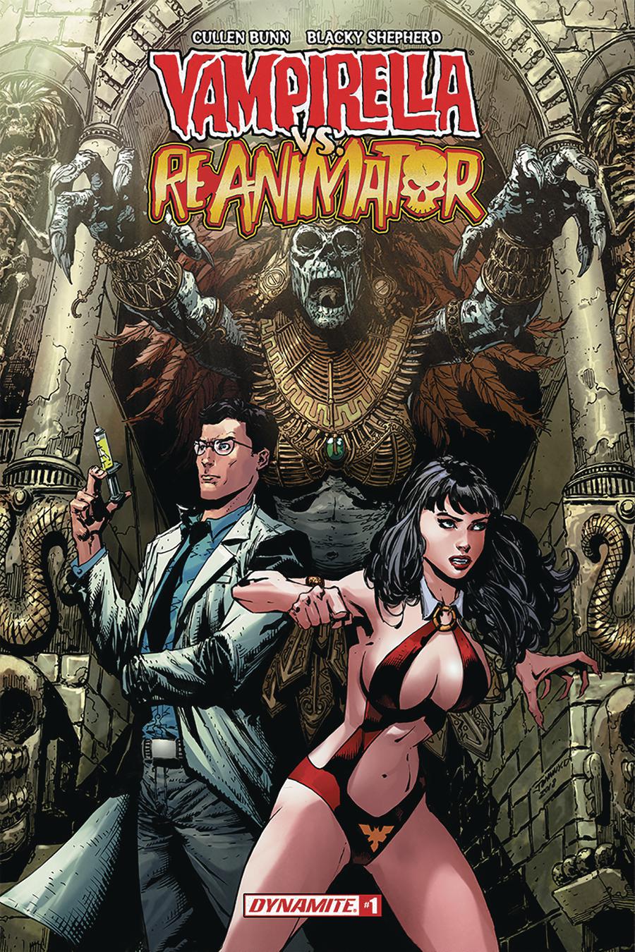 Vampirella vs Reanimator #1 Cover A Regular Johnny Desjardins Cover