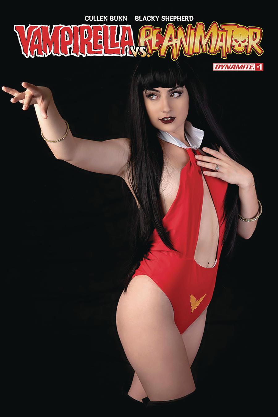 Vampirella vs Reanimator #1 Cover D Variant Cosplay Photo Cover