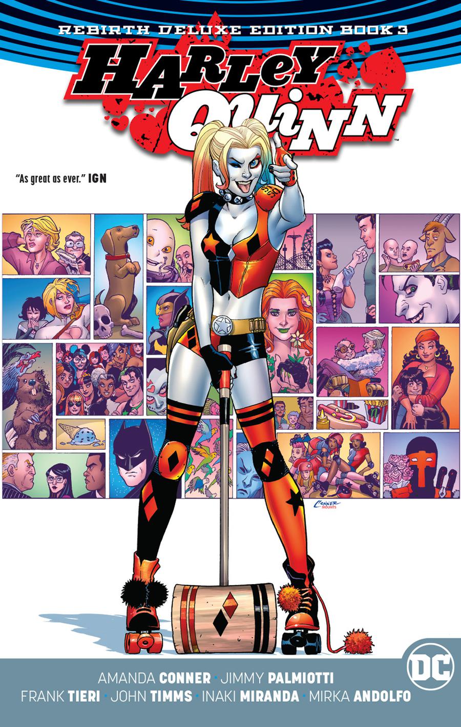 Harley Quinn Rebirth Deluxe Edition Book 3 HC