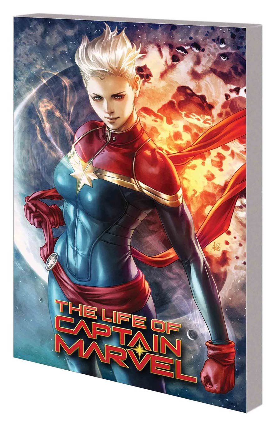 Life Of Captain Marvel TP Book Market Stanley Artgerm Lau Cover