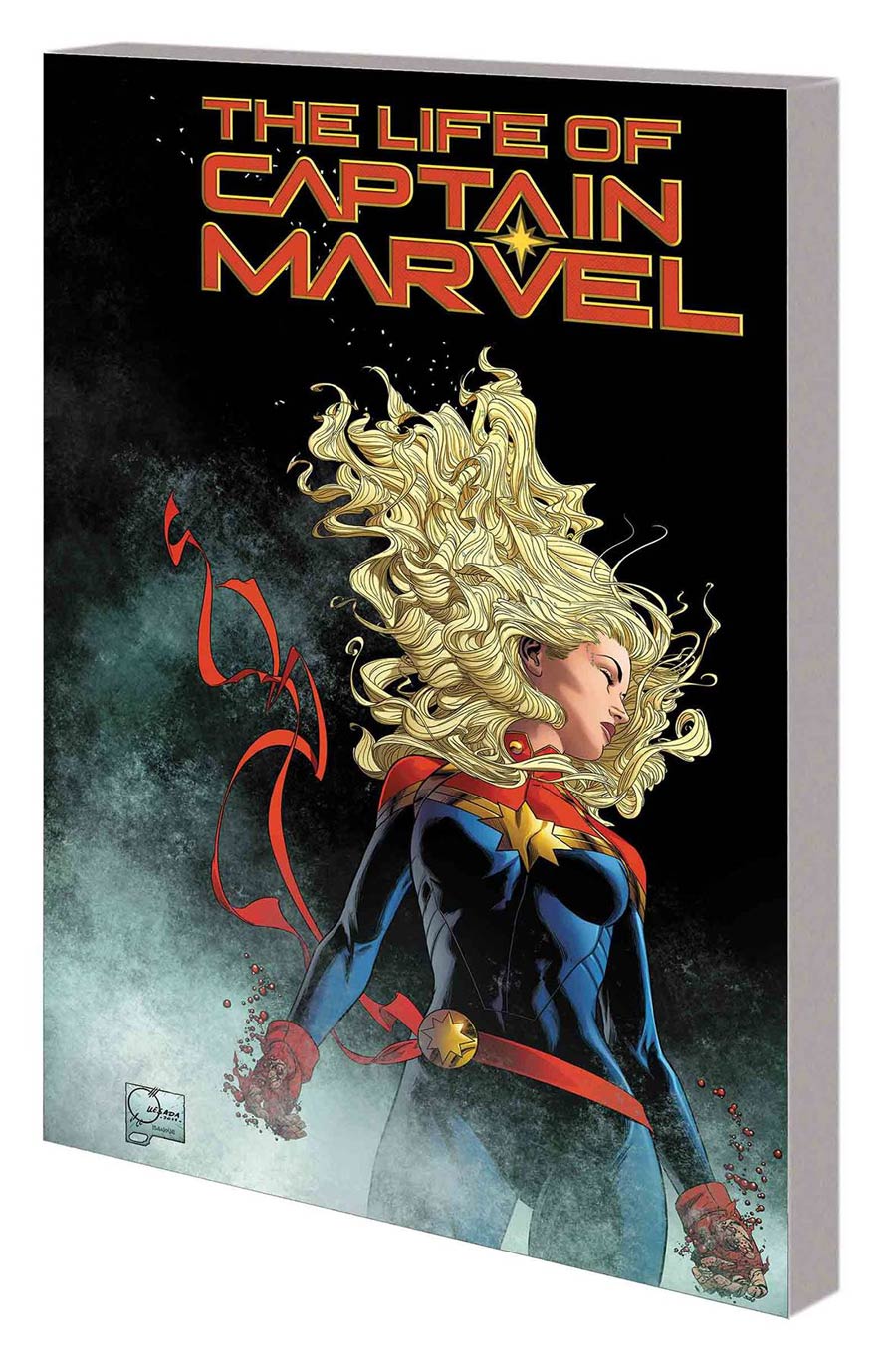 Life Of Captain Marvel TP Direct Market Joe Quesada Variant Cover