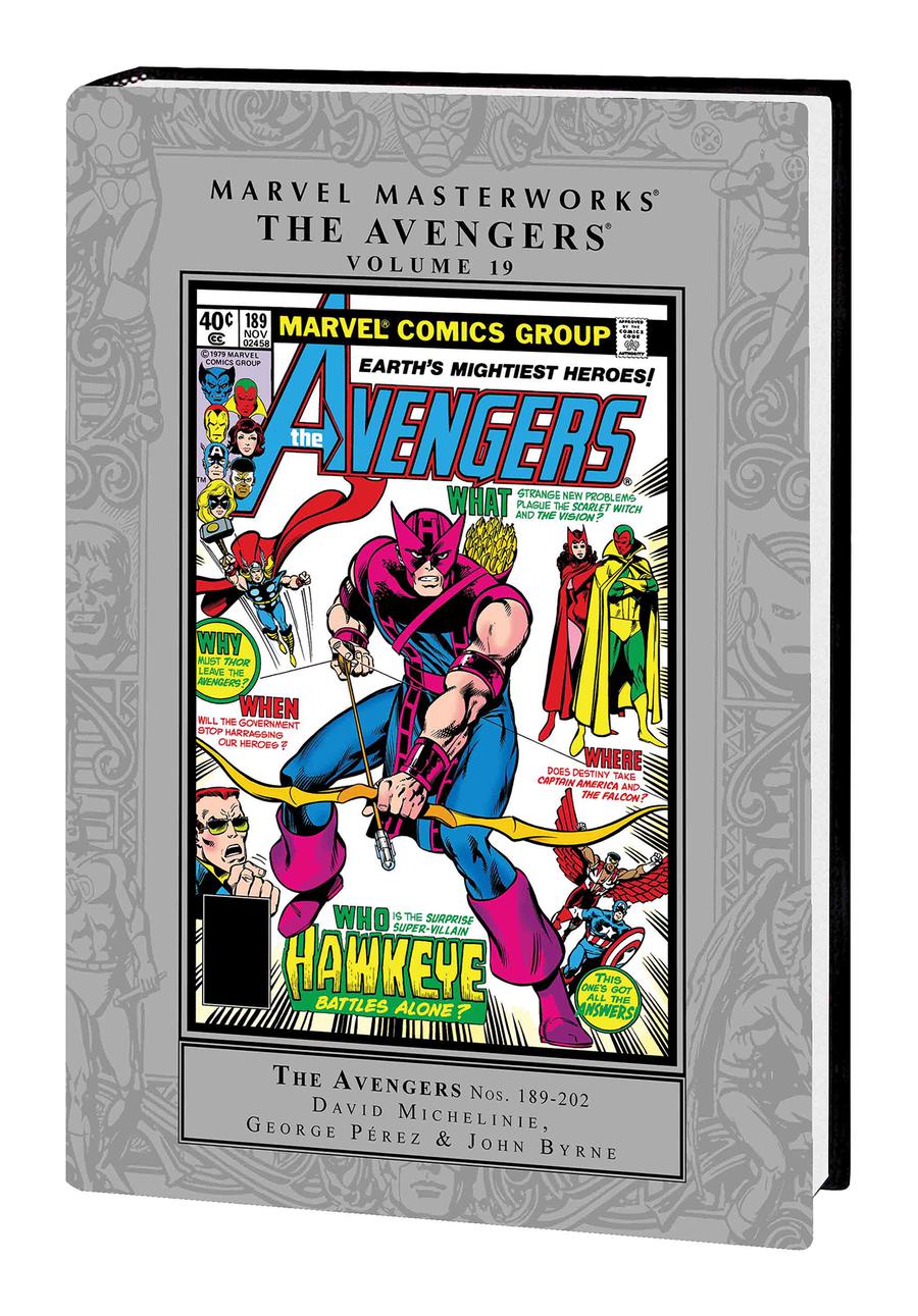 Marvel Masterworks Avengers Vol 19 HC Regular Dust Jacket