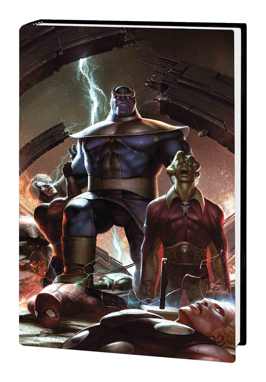 Thanos Wars Infinity Origin Omnibus HC Book Market In-Hyuk Lee Cover