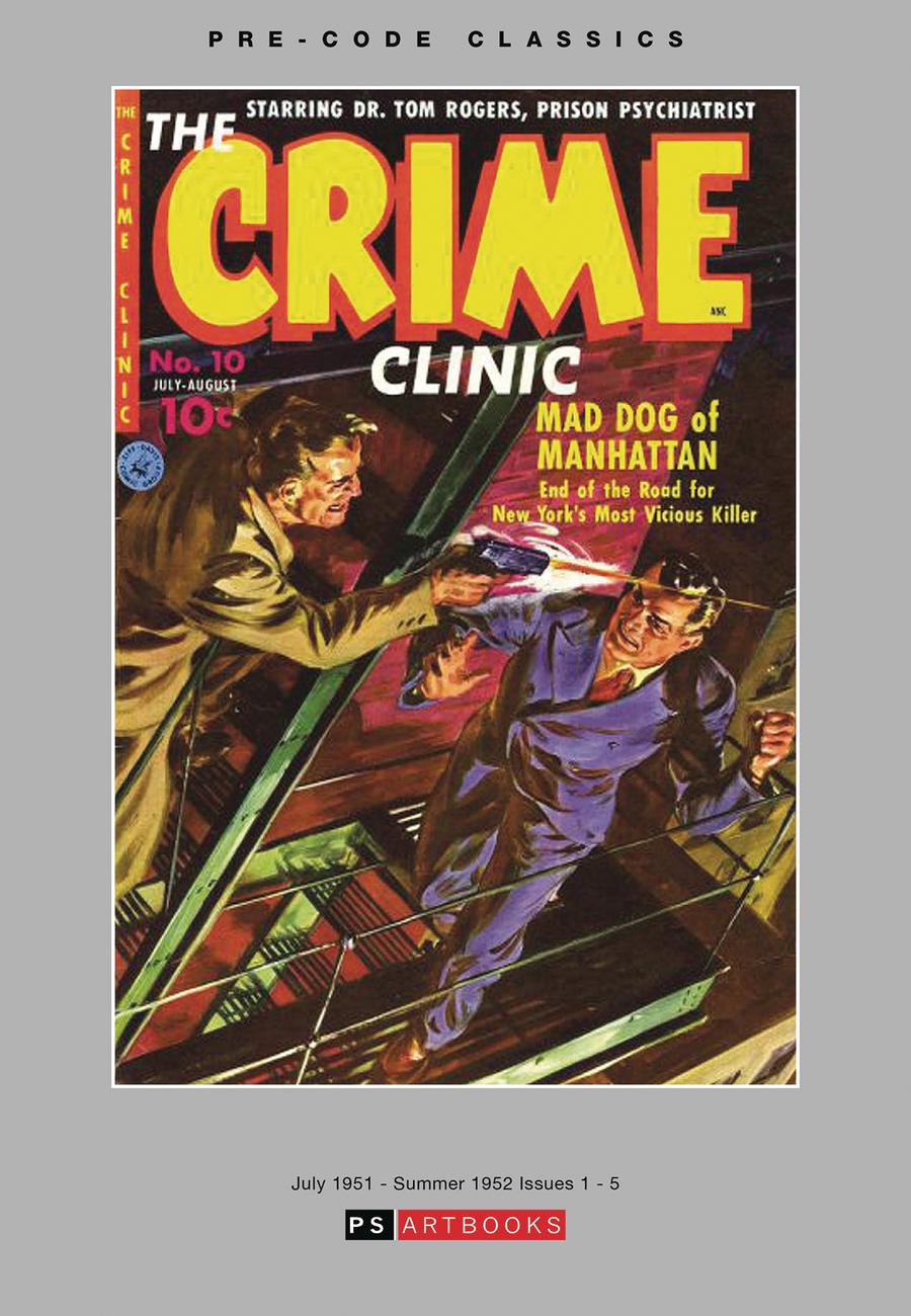 Pre-Code Classics Crime Clinic Vol 1 HC