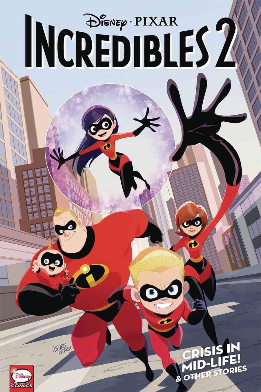Disney Pixars Incredibles 2 Crisis In Mid-Life & Other Stories TP