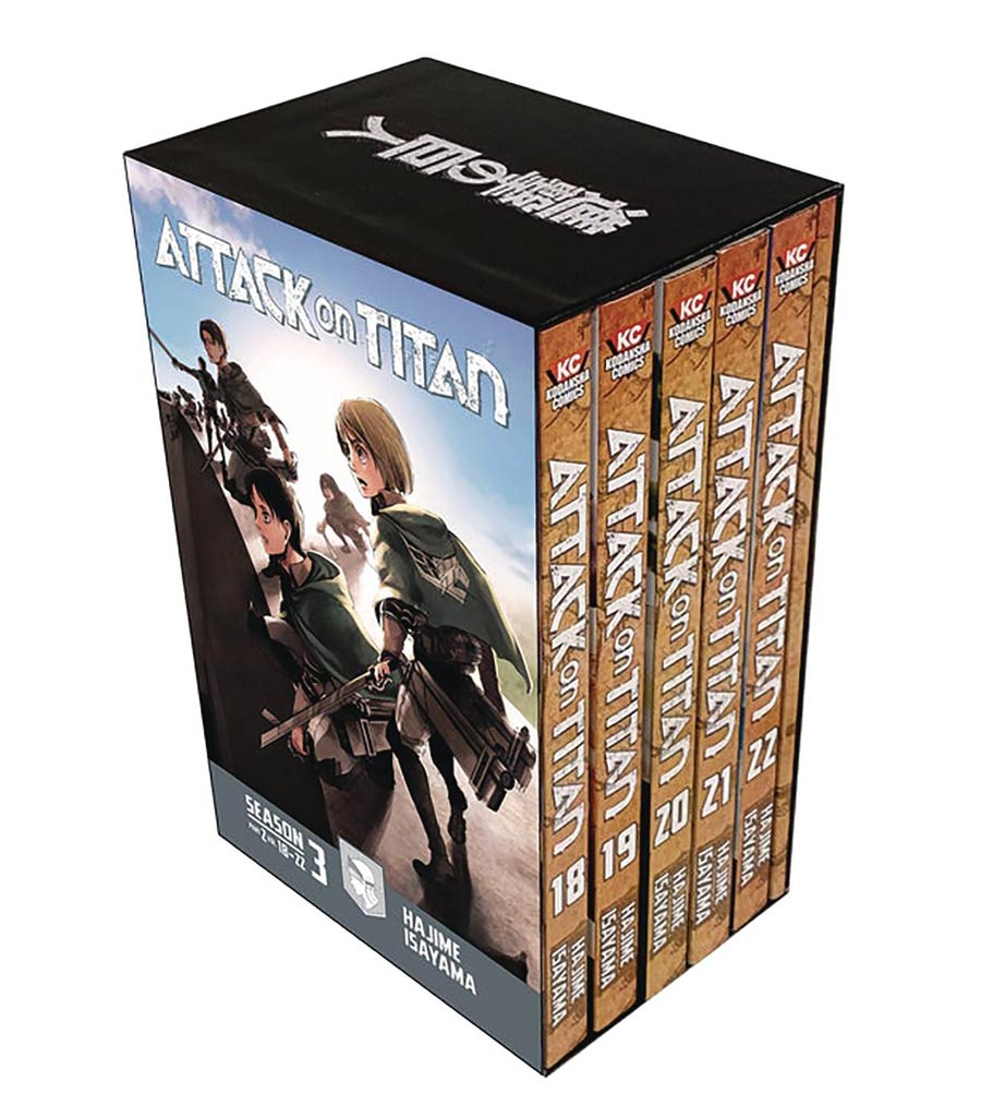 Attack On Titan Season 3 Part 2 Box Set